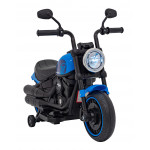 Elektrická motorka Chopper Faster - modrá